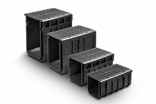 Модуль полимербетонный 300.400 с чугунной решеткой Е 600